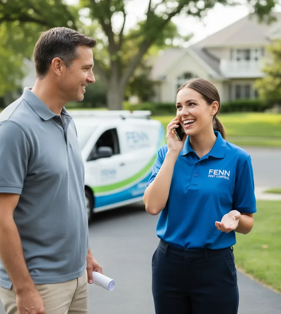 Fenn Pest Control customer support in Pardeeville